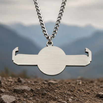 Overlander Titanium Onewheel Pendant